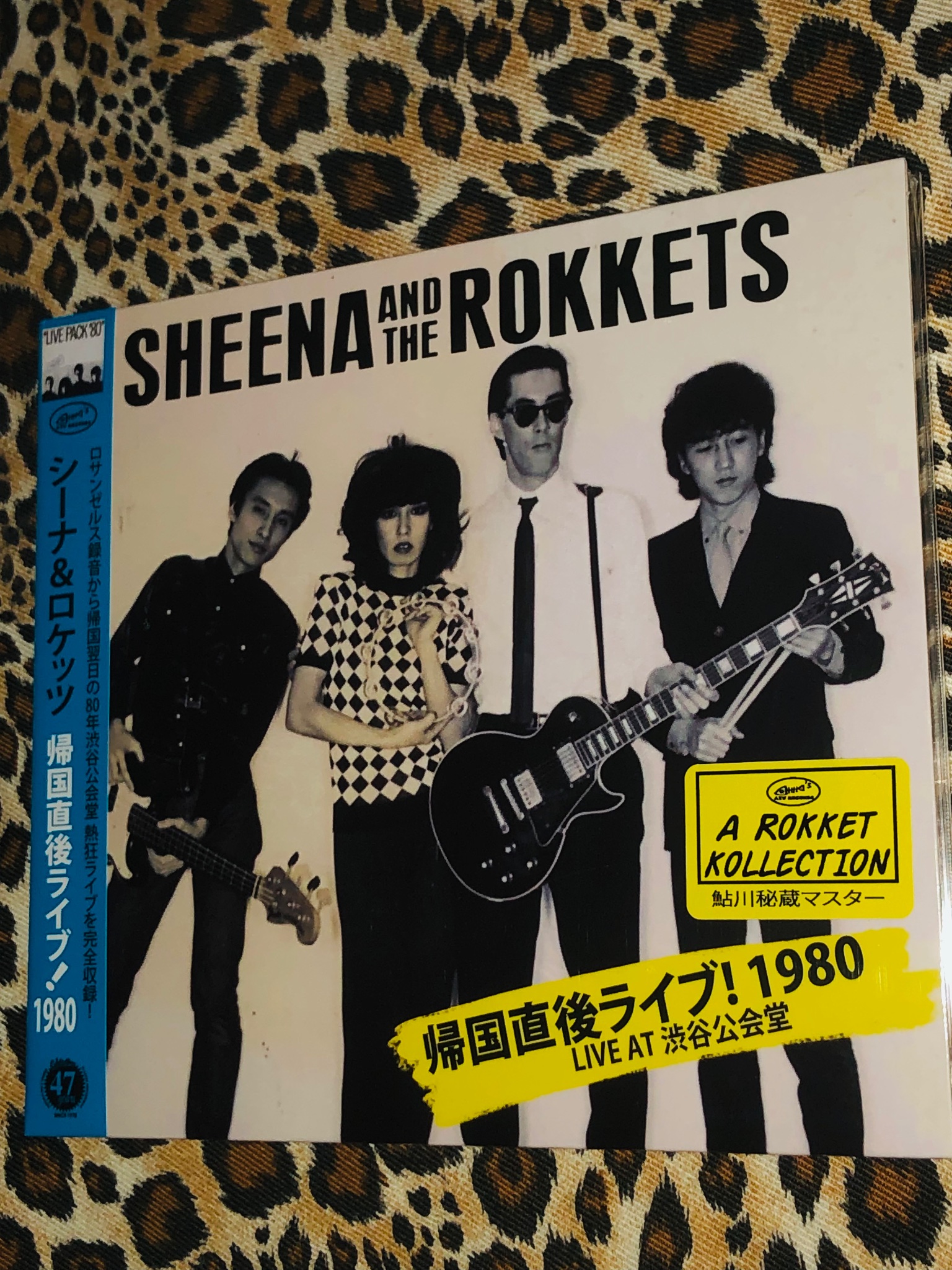 シーナ＆ロケッツ アルファ時代のアルバム4タイトル、鮎川誠