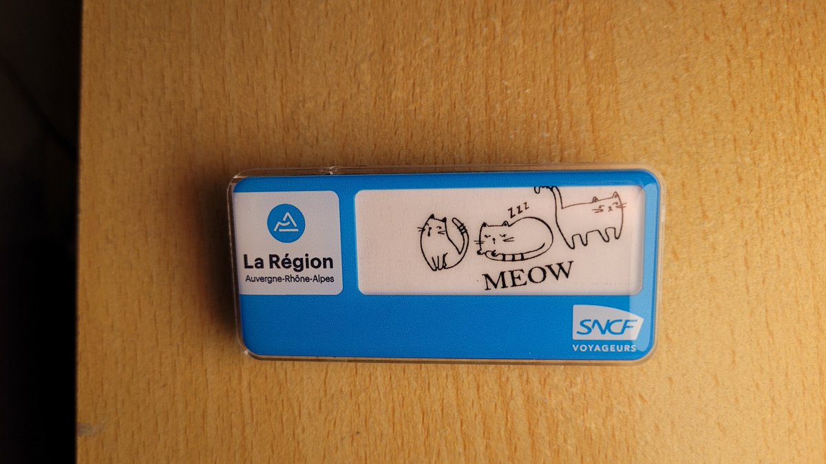 Très bonne journée à bord du réseau <a href="/SNCFTERAURA/">SNCF TER AURA</a> !

Comme ces trois chats, nos voyageurs ce matin :

l’un attend tranquillement, l’autre s’endort paisiblement et le troisième miaule déjà pour savoir si le train sera à l’heure !

Un MEOWment de pur bonheur en Auvergne-Rhône-Alpes.