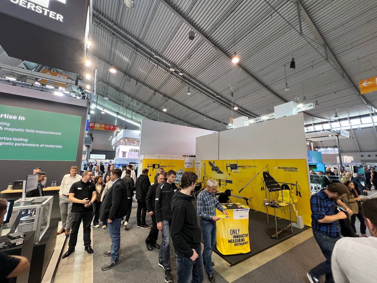 MicrotechUA's tweet image. Second very busy day at Control 2025. Our stand: 7204.  #Control2025 #international #tradefair #qualityassurance