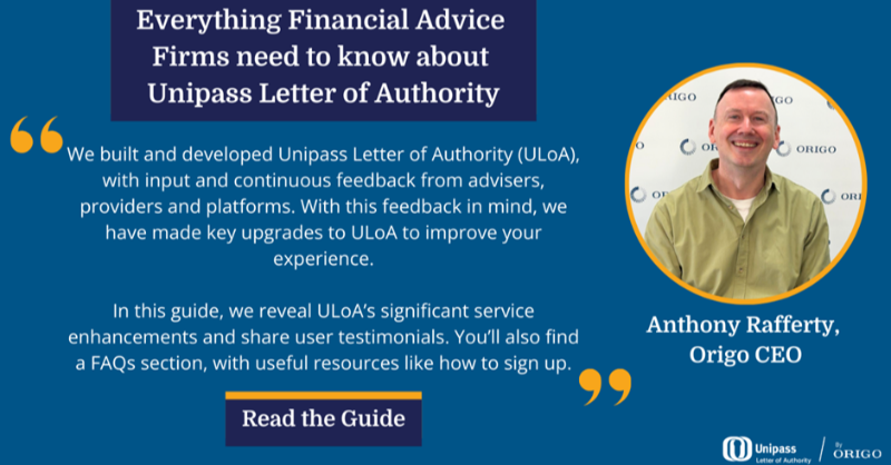 Origo_Services's tweet photo. Unipass Letter of Authority upgrades! 🚀

In this guide, we reveal the significant enhancements to the service, share user testimonials, FAQs, and useful resources.

Improve your LoA experience and read now: https://t.co/oJzmA3mivX