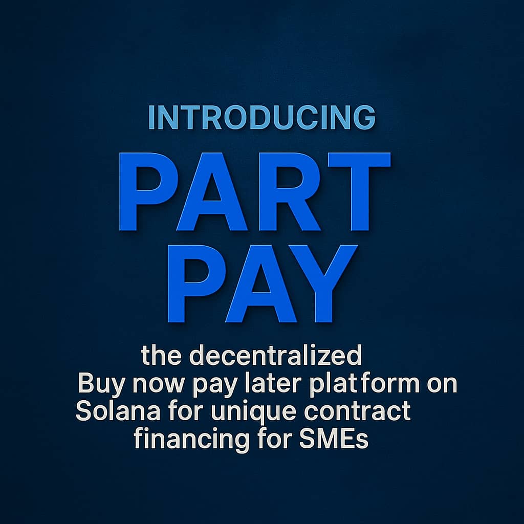 Wish you could get what you need now and pay later? 

Without the hassle of traditional banks or a middleman.

That’s what <a href="/partpay_xyz/">PARTPAY</a> helps SMES with, making buying stuff easier for everyone.

Let's break it down...
