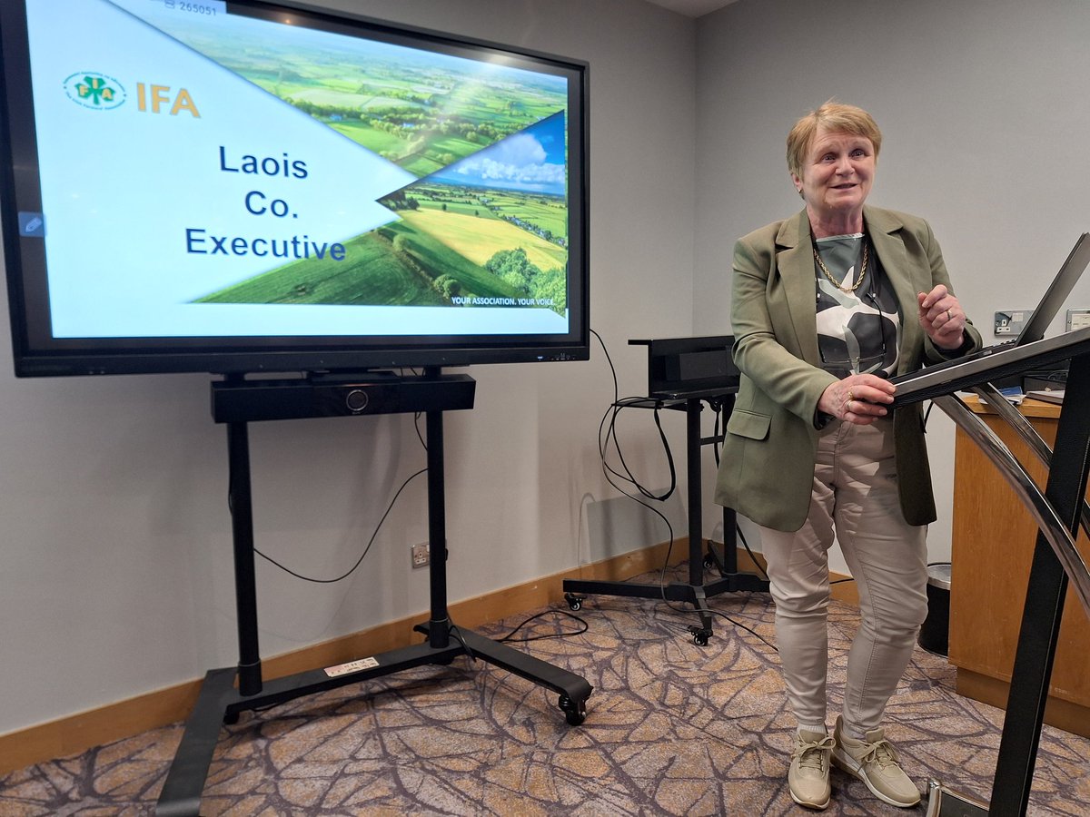 William Dolan (@williamd_ifa) on Twitter photo IFA Deputy president Alice Doyle addressed the May meeting of Laois IFA on Trade Deals, IFA campaigns and Cap <a href="/IFAmedia/">Irish Farmers' Association</a> <a href="/LaoisToday/">Laois Today</a> IFA Deputy president Alice Doyle addressed the May meeting of Laois IFA on Trade Deals, IFA campaigns and Cap <a href="/IFAmedia/">Irish Farmers' Association</a> <a href="/LaoisToday/">Laois Today</a>