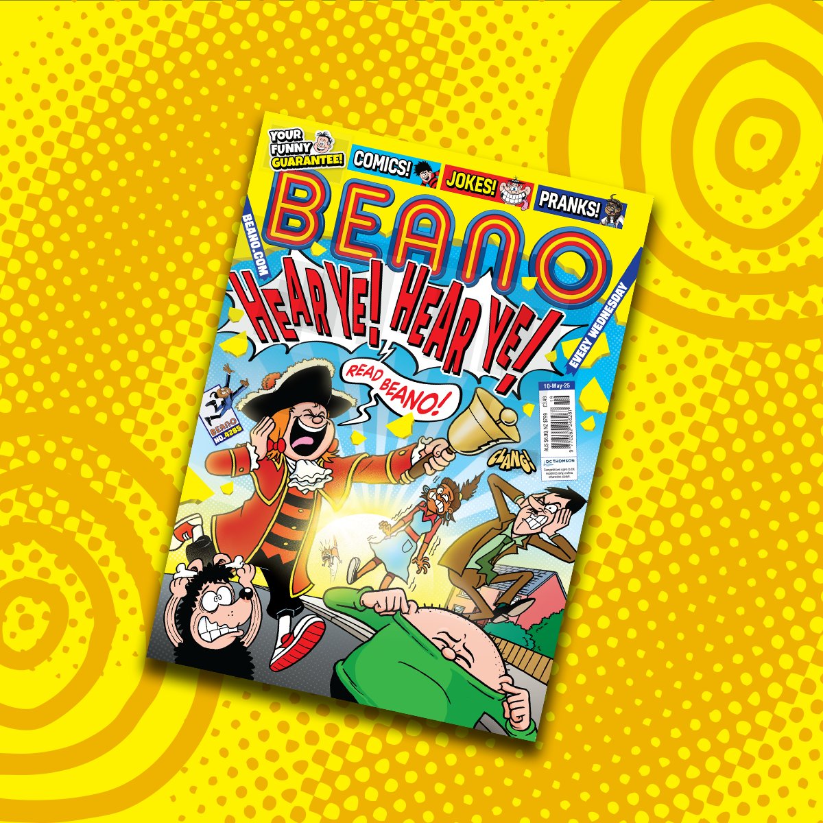 It’s Beano Wednesday! 😆

This week, Minnie has an important announcement!

We have one copy to give away to a lucky follower.

To enter:
➡️= Follow us.
♻️ &amp; ❤️= RT and like this tweet.
✍️= Reply with an emoji.

Comp closes at 4pm today. T&amp;Cs link in bio.