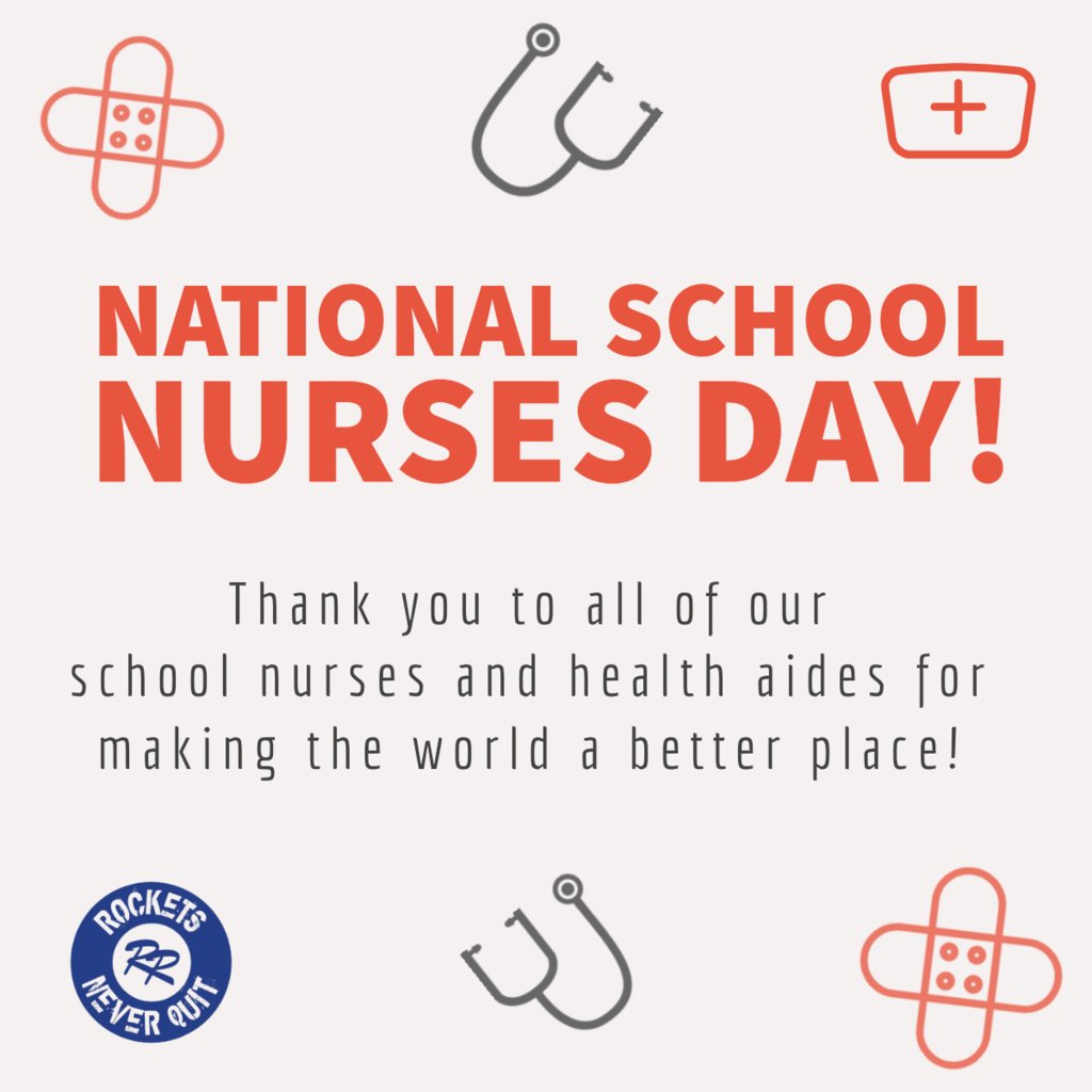 🏥 Happy School Nurses Day! 🌟 Today, we honor the caring and dedicated school nurses who keep our students healthy and safe. Your compassion, expertise, and support make a world of difference in our school community. Thank you for all you do! 💙 #RobinsonISD