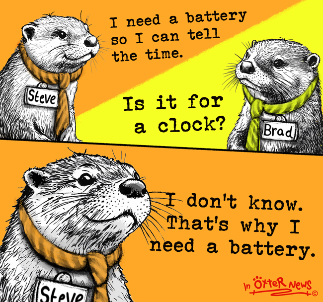 Steve is trying his best.