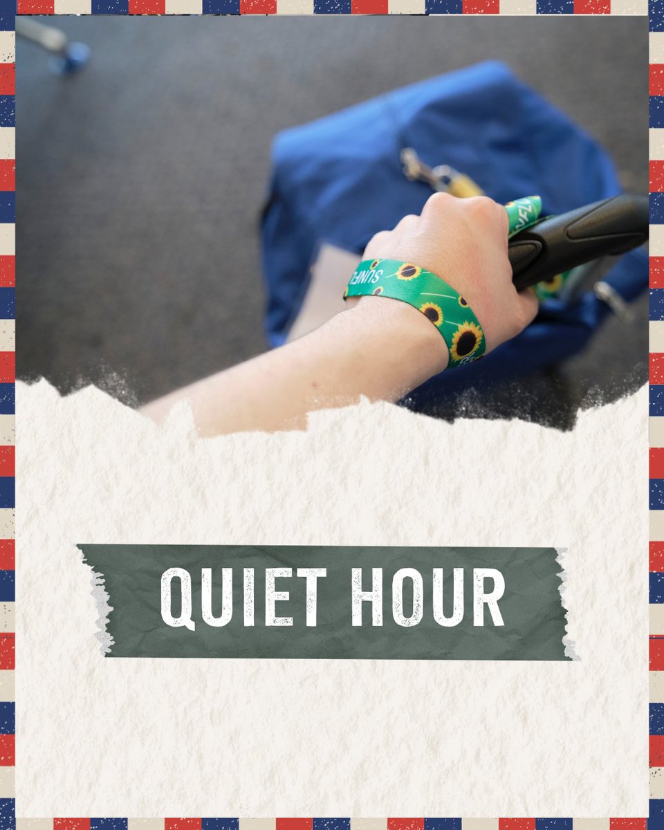 If you're planning to attend the quiet hour at the Vintage Fair on Saturday 10 and Sunday 11 May (10am–11am), you're welcome to wear a sunflower lanyard if you use one.
 
This can help our team keep the quiet hour calm and accessible for everyone.
 
#Accessibility #LibDay80