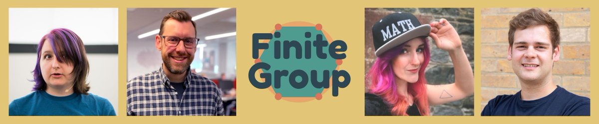 stecks's tweet image. FYI: I'm part of the Finite Group, a friendly bunch of mathematicians with a free Discord community and monthly livestreams about cool bits of maths. Our next is 23rd May, when I'll be chatting with Ayliean about maths & Rubik's cubes! Join us at finitegroup.co.uk