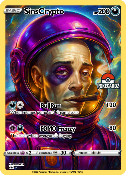 @JSinsCrypto What u think about the $POKEZ card created by the <a href="/PokecardzIO/">PokecardzIO</a> community sir!

Show us some FOMO Frenzy!