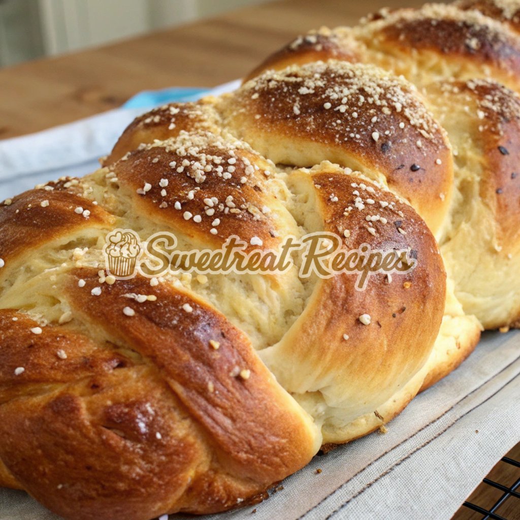 SweetreatRecipe's tweet image. Challah bread

☑️Ingredients:

1 (.25 ounce) package active dry yeast
1 cup warm water (100 degrees F/40 degrees C)
2 tablespoons honey
1 teaspoon salt
3 beaten eggs
3 ½ cups all-purpose flour, plus more for kneading
1 beaten egg yolk, or more if needed
#Challahbread