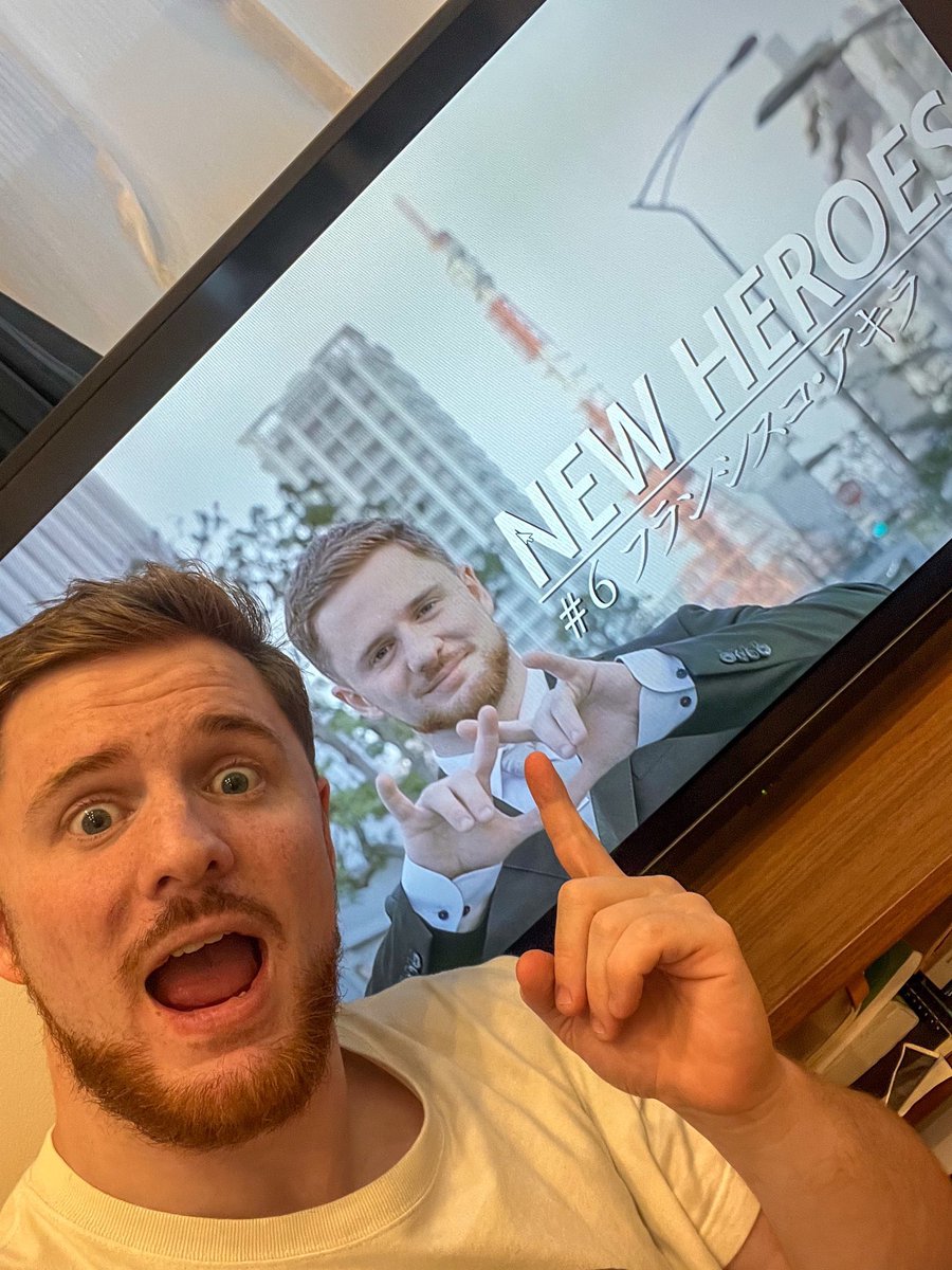 「New Heroes」の新エピソードが公開されたよ！今回は俺の番。
撮影はめっちゃ楽しかったし、みんなにも楽しんでもらえたら嬉しい。

スペシャルゲストも出てるから、ぜひチェックしてね！👑🔥

youtu.be/LXx79kHO840?si…

#njpw