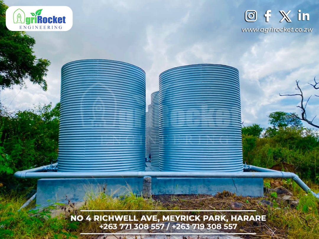 agrirocket_eng's tweet image. Galvanized steel water tanks are essential assets for storing large quantities of water in commercial environments. Renowned for their strength and longevity, these tanks are coated with a protective galvanized layer that prevents rust and corrosion
#WaterTanks #WaterStorage