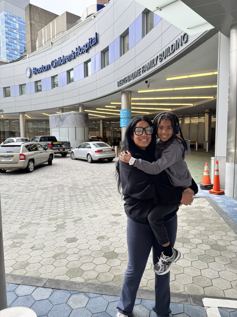 Zolynn441's tweet image. To the left: Tau’s discharge after the most intense open heart surgery.
To the right: us walking out after hearing he now has a textbook “perfect heart.”
I know I joke about my kid on here, but this little boy is a true miracle. ❤️🙏🏽🥹