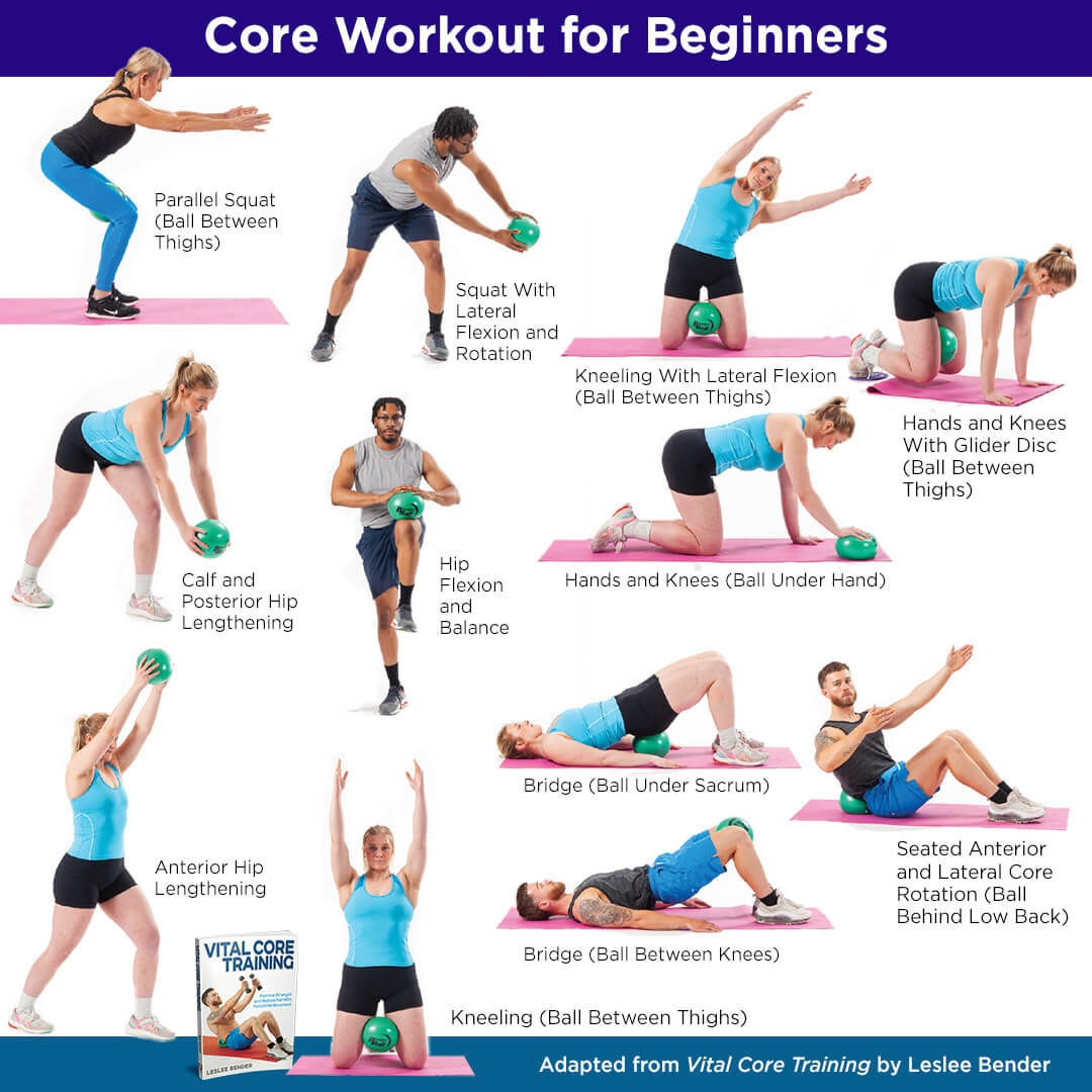 Work the midsection with this core workout for beginners. 

For more workouts, check out Vital Core Training:

➡️ bit.ly/3YYvJHb 

#Core #Fitness