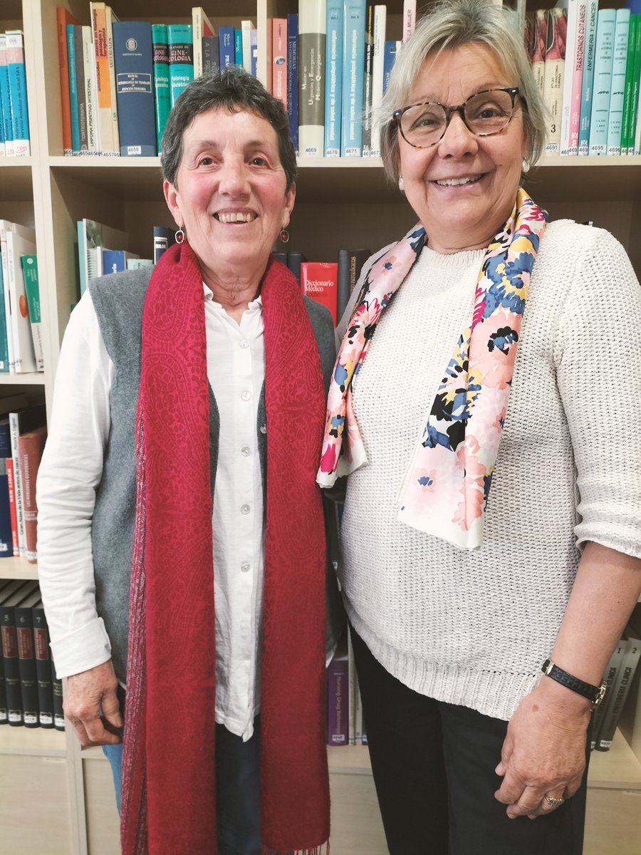 COIBarcelona's tweet photo. A #preservemlamemoria la #infermera M. Rosa Heras Fortuny entrevistada per la #doctora infermera
@aramiojofre: "La relació, una competència"
#Borreda https://t.co/VtuxUkKGAI