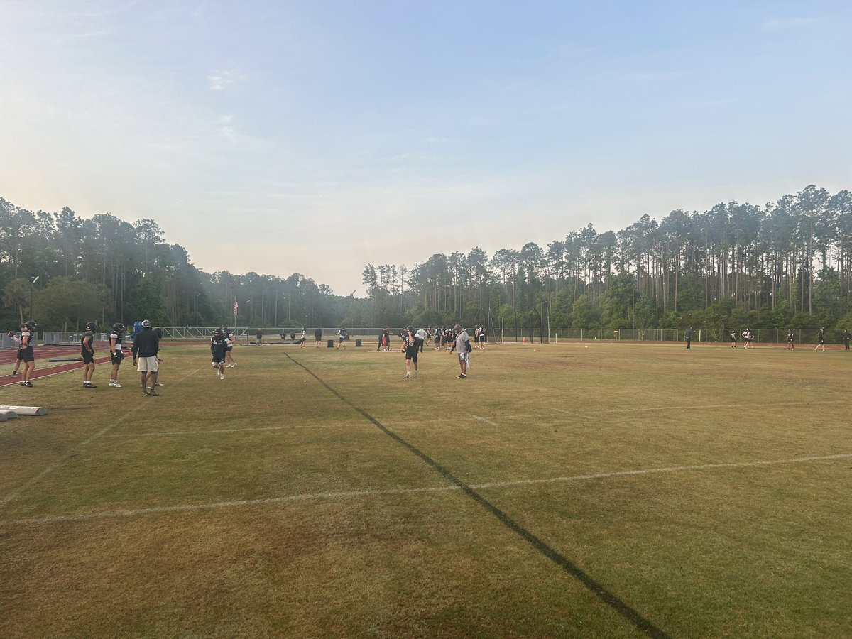 Kyle Wallace (@_coachwallace) on Twitter photo Starting the morning off right 6:00am practice at Ponte Vedra. Home of our Sophomore WR Wyatt Rogers and Incoming Freshman RB Brain Case. Thank you <a href="/Price13Steve/">Steve Price</a> for letting me evaluate his guys. Great program, them boys are dangerous. #DefendDeland #SUitUP #ChaseGreatness 🥶 Starting the morning off right 6:00am practice at Ponte Vedra. Home of our Sophomore WR Wyatt Rogers and Incoming Freshman RB Brain Case. Thank you <a href="/Price13Steve/">Steve Price</a> for letting me evaluate his guys. Great program, them boys are dangerous. #DefendDeland #SUitUP #ChaseGreatness 🥶