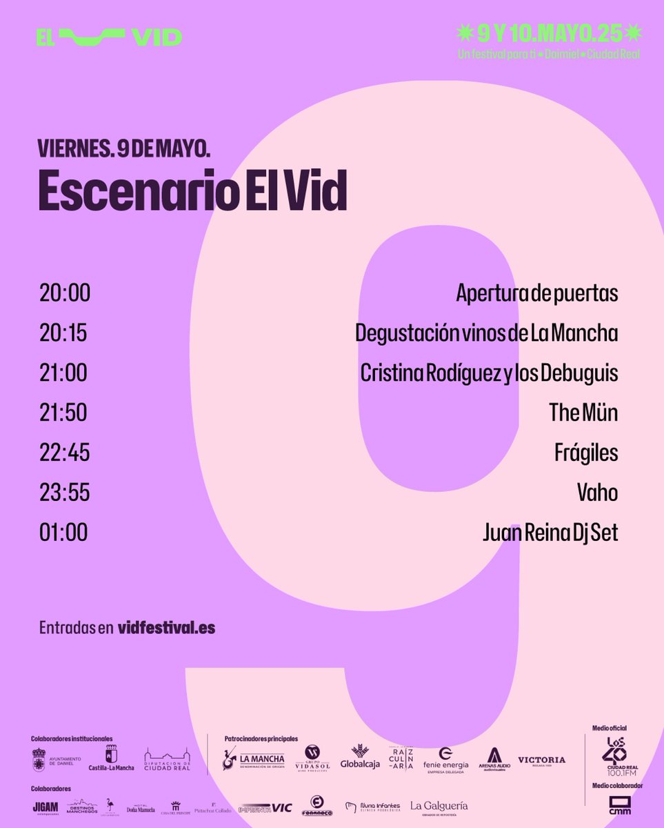 #Festivales. <a href="/vid_festival/">El Vid 🍇</a> empieza hoy con directos como el de Frágiles o <a href="/vahomusica/">Vaho</a> 

j-musind.blogspot.com/2025/05/vid-fe…
