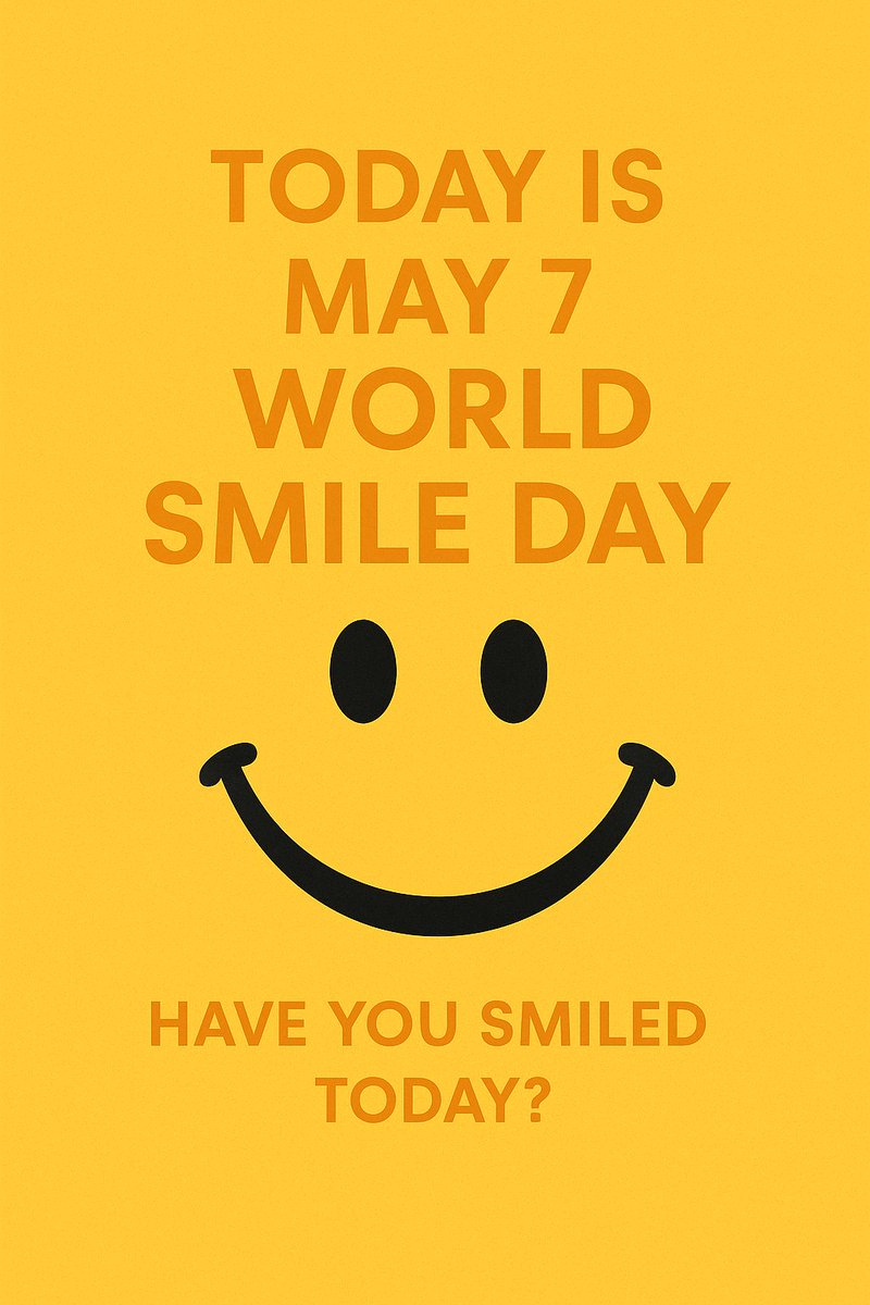 Smile is the most beautiful language in the world. It knows no borders and does not need translation. It conveys kindness and warms others. Are you smiling today?😁😁#WorldSmileDay  #HappinessIsFree