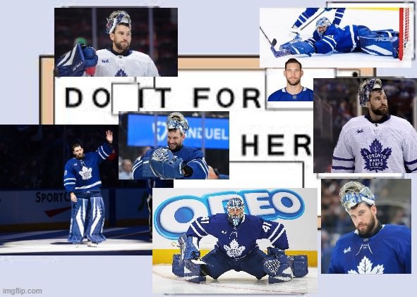 leafs game day!! DO IT FOR HER!!!