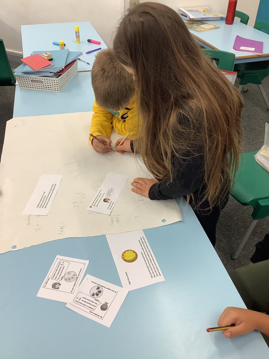 Fosse_TMET's tweet image. In Maths, Year 3 have been working together and looking at partitioning the whole. #fmmaths #curiouscrocodiles