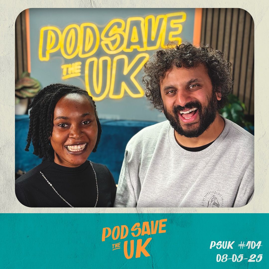 Pod Save the UK (@podsavetheuk) on Twitter photo On tomorrow's episode <a href="/MrNishKumar/">Nish Kumar</a> & Zoë are back in the studio to discuss Reform's wins in local elections and sit down and talk with inspirational climate activist <a href="/patienceNabz/">PATIENCE NABUKALU</a>
#PodSaveTheUK #Politics #UKPolitics #CurrentAffairs #UK #FYP #Trending #NishKumar On tomorrow's episode <a href="/MrNishKumar/">Nish Kumar</a> & Zoë are back in the studio to discuss Reform's wins in local elections and sit down and talk with inspirational climate activist <a href="/patienceNabz/">PATIENCE NABUKALU</a>
#PodSaveTheUKĀ #PoliticsĀ #UKPolitics #CurrentAffairsĀ #UKĀ #FYPĀ #TrendingĀ #NishKumar