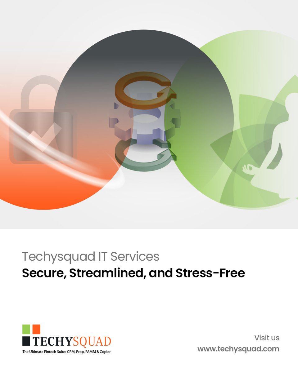 Techysquadd's tweet image. At Techysquad, we believe your IT experience should be just like your workflow:

🔒 𝗦𝗲𝗰𝘂𝗿𝗲,⚙️ 𝗦𝘁𝗿𝗲𝗮𝗺𝗹𝗶𝗻𝗲𝗱,🧘 𝗦𝘁𝗿𝗲𝘀𝘀-𝗙𝗿𝗲𝗲.

From custom development to IT support, our team handles the backend chaos so you can focus on growing your business.

#ITSolution