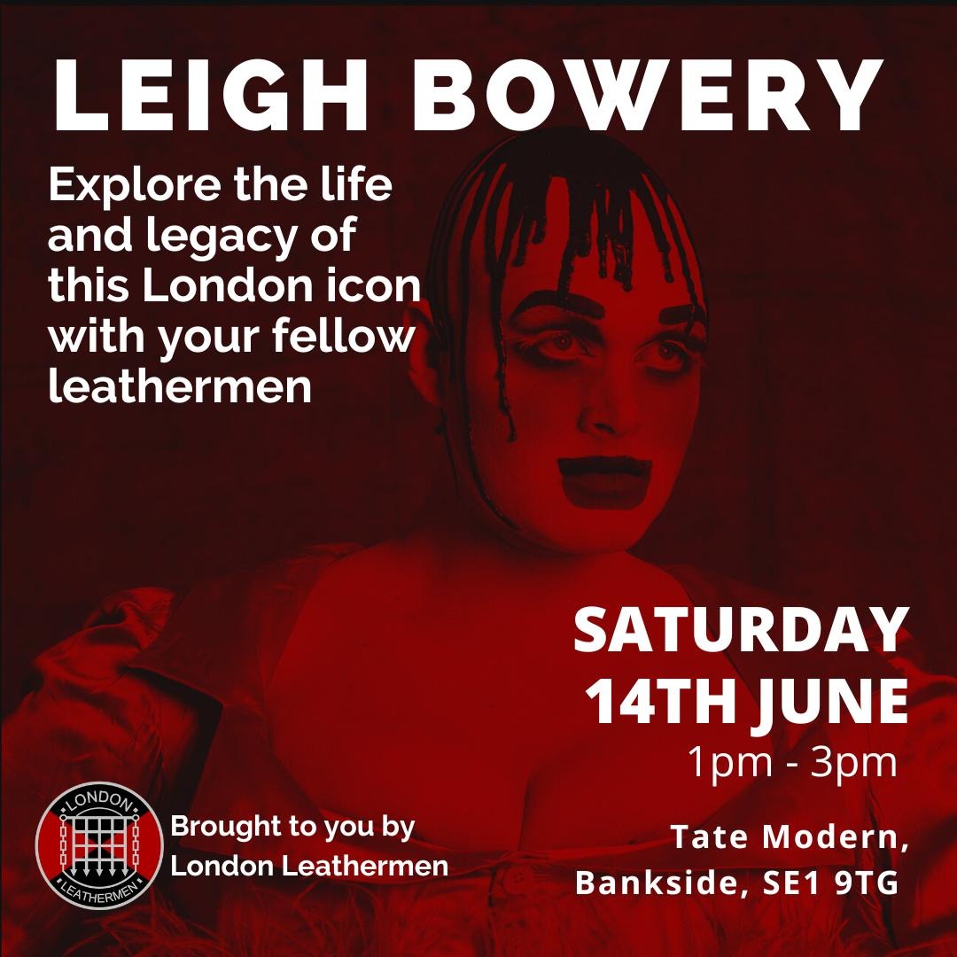 Join us on Saturday 14th June to explore the life and legacy of London icon, Leigh Bowery, in a dedicated exhibition at the Tate Modern. Along the way we will stop at the UK AIDS memorial quilt, on display for a very limited time.
 
Get your tickets at checkout.square.site/merchant/MLBZN…