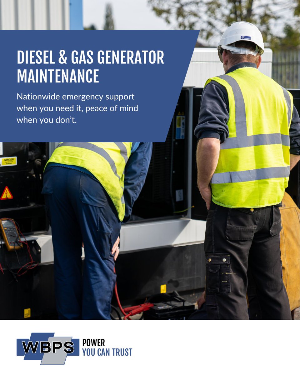 🌸Spring is here which means it's time to prep your generator!🌸

Avoid breakdowns, save on fuel and keep your business running with WB Power Services.

Don’t wait for bad weather, book your maintenance today! 👉wbpsltd.co.uk/service/diesel…

#SpringMaintenance #PowerYouCanTrust