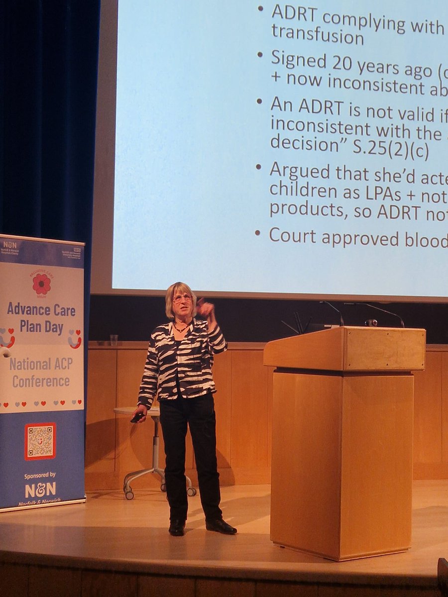 My Future Care (@myfuturecareuk) on Twitter photo Many people don't tell their families they have made an Advance Decision to Refuse Treatment. <a href="/KitzingerCelia/">Celia Kitzinger</a> points out the complicated and difficult situations this provokes at the <a href="/ACPDay2025/">Advance Care Plan Day 2026</a> Conference.
#ACPDay2025 #DyingMattersAwarenessWeek Many people don't tell their families they have made an Advance Decision to Refuse Treatment. <a href="/KitzingerCelia/">Celia Kitzinger</a> points out the complicated and difficult situations this provokes at the <a href="/ACPDay2025/">Advance Care Plan Day 2026</a> Conference.
#ACPDay2025 #DyingMattersAwarenessWeek