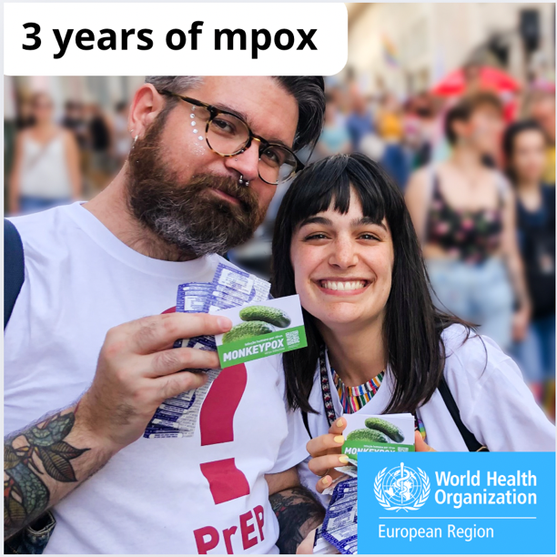 3 yrs ago, the 1st case of #mpox with no travel history to an endemic country was reported in our Region. Now:

• A second mpox global public health emergency of international concern is ongoing
• The Region still sees about 200 new cases a month

More: tinyurl.com/yn5ervs4