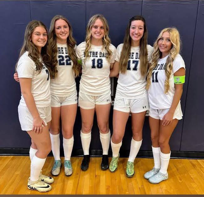 ⚽️ GAME DAY!

Senior Night!!! Recognizing our Seniors prior to game time at 5:15. Please join us to celebrate them! ⚽️

📆 Wednesday, May 7th, 2025
🆚️ Jacksonville High School
⏰️ 5:30 pm Varsity
📍 Quincy Notre Dame
      1400 S 11th St.
      Quincy, IL. 

⭐️⭐️⭐️⭐️⭐️⭐️