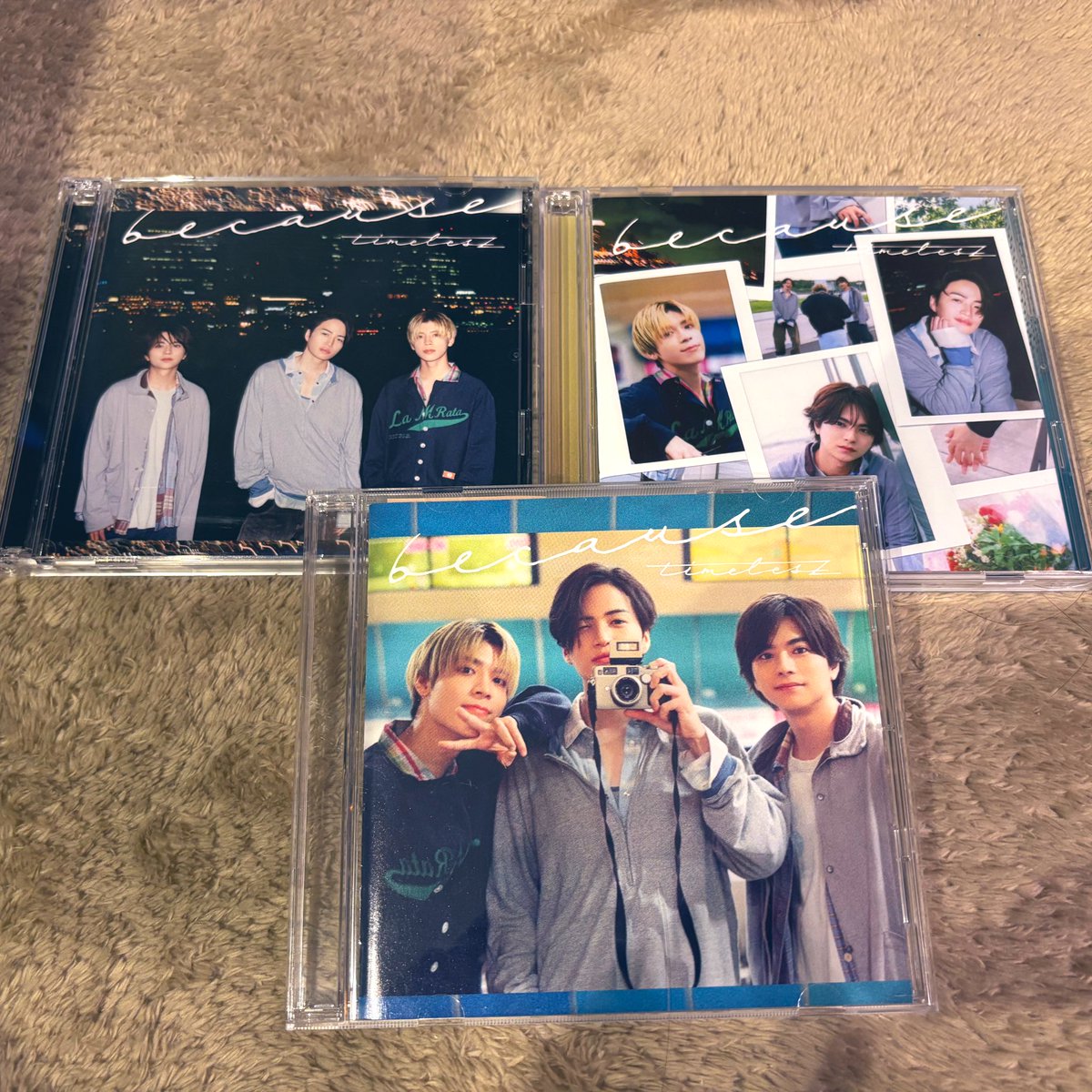 おふうパーカーとユニ:フォームで集合して、
FとNのリング買って、
CD交換したよん😘
becauseありがとう💞
こちらこそまた遊んでね🥹🫶🫶🫶