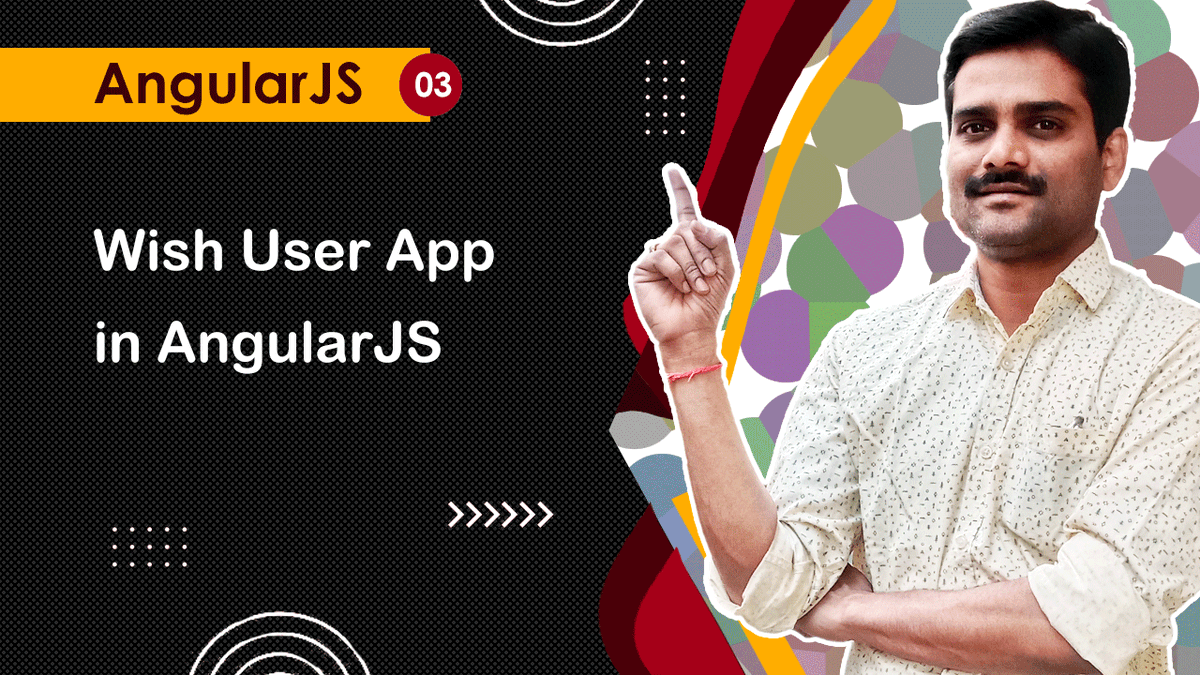 ManjunathChidre's tweet image. Make Wish User App in AngularJS-Tutorial 03 🚀
► youtu.be/wGoxAIGvhWU?si…
AngularJS Tutorials Playlist:
► youtube.com/playlist?list=…
#AngularJS #AngularJSTutorial #AngularJSCoding #LearnAngularJS #WebDesign #WebDevelopment #WebsiteDesign #WebsiteDevelopment #Programming #Coding