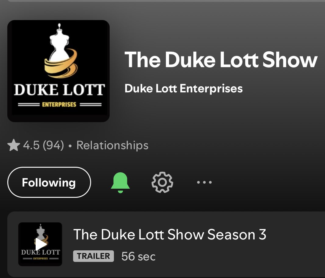 TheDukeLott's tweet image. “The Duke Lott Show” is still here! Launching new podcast show, we will still be taking guests. ! If you want to have your message be heard, reach out! We are in 55 countries and all U.S. States! We will get your message out! #writerslift #podcast
⬇️
open.spotify.com/show/0svHWXe2O…