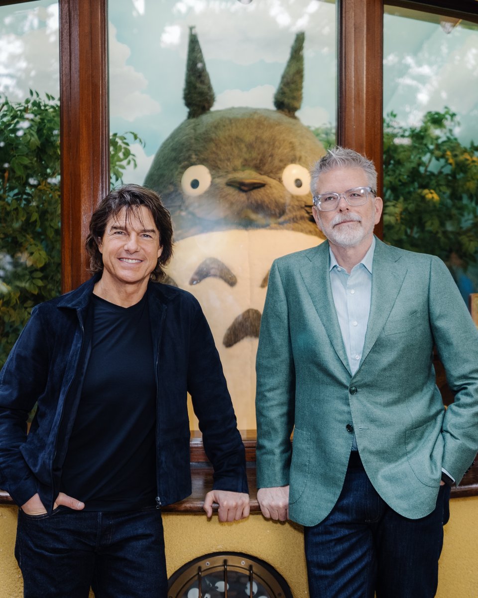 『ミッション:インポッシブル』公式 (@mimovie_jp) on Twitter photo ┆Ghibli Museum, Mitaka┆
25回目の来日を満喫した #トム・クルーズ 🇯🇵
#クリストファー・マッカリー 監督とともに、
三鷹の森ジブリ美術館を訪れました🌳
トトロの前で記念撮影も✧
#ミッションインポッシブル
#ファイナルレコニング
5/17(土)より先行上映|5/23(金)公開
<a href="/GhibliML/">三鷹の森ジブリ美術館 Ghibli Museum, Mitaka</a> ┆Ghibli Museum, Mitaka┆
25回目の来日を満喫した #トム・クルーズ 🇯🇵
#クリストファー・マッカリー 監督とともに、
三鷹の森ジブリ美術館を訪れました🌳
トトロの前で記念撮影も✧
#ミッションインポッシブル
#ファイナルレコニング
5/17(土)より先行上映|5/23(金)公開
<a href="/GhibliML/">三鷹の森ジブリ美術館 Ghibli Museum, Mitaka</a>