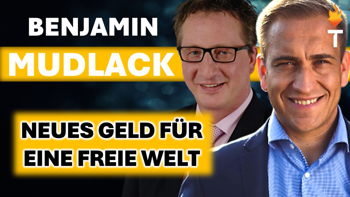 ‼️👉📹Neues Geld für eine freie Welt | Benjamin Mudlack im Interview

👉Hier geht´s zum Video auf YouTube: youtube.com/watch?v=IqwqSj… 

Benjamin Mudlack ist Unternehmer, Autor und die rechte Hand von Dr. Markus Krall bei der Atlas-Initiative. In diesem Interview spricht Helmut