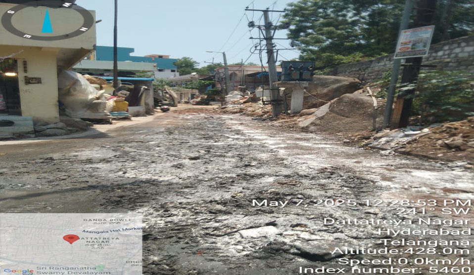 Dear Citizen,  
We have addressed and resolved your grievance. To enhance our waste management system, we have implemented measures to ensure a cleaner and more sustainable environment. Thank you for your support and Cooperation
<a href="/GHMCOnline/">GHMC</a>
<a href="/Eenadu_Newspapr/">Eenadu</a>