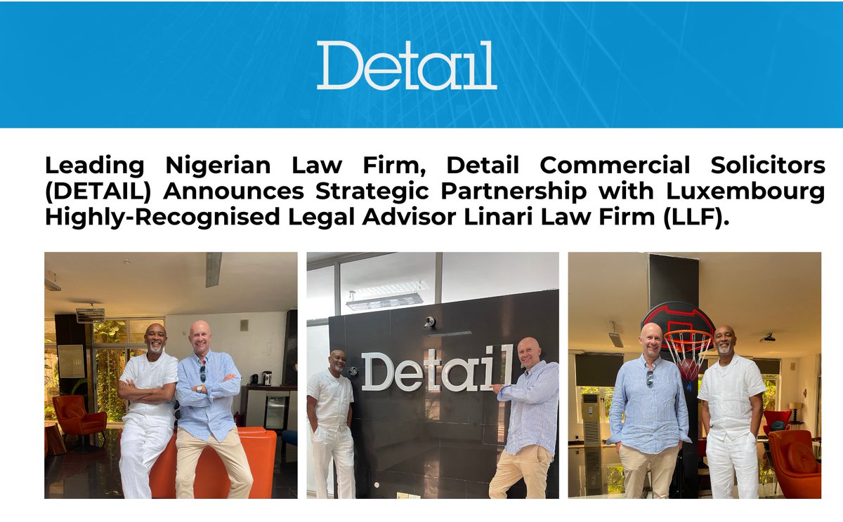 With this partnership, DETAIL’s and LLF’s decades of diverse experience, market insight and cross border network are available to private and institutional investors, multinational corporations and emerging businesses to explore and create opportunities across jurisdictions.