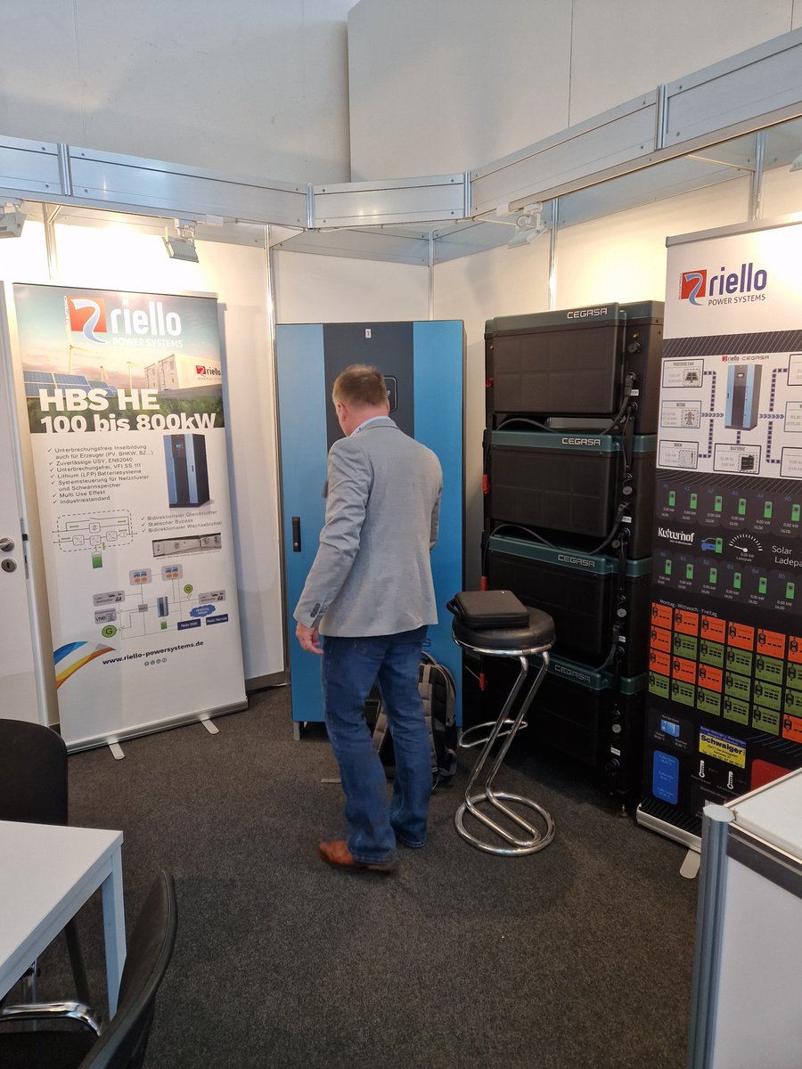 🎉 Heute ist es endlich soweit! 🎉

Die ees Europe 2025 startet und wir sind bereit, euch an unserem Stand auf der Messe München willkommen zu heißen! 🔋⚡

📅 7.–9. Mai 2025
📍 Messe München – Halle C1.218

#RielloPowerSystems #eesEurope #Energiespeicher #Nachhaltigkeit #München