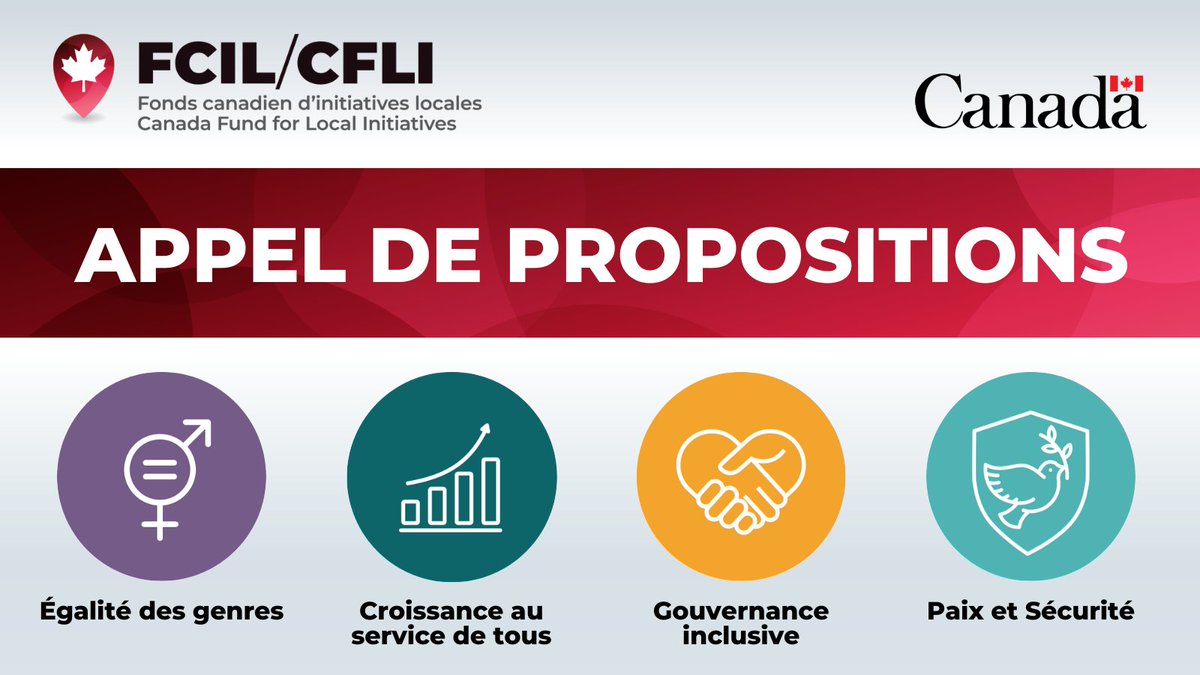 De la paix et de la sécurité à la croissance qui profite à tous, nous sommes fiers d'avoir des partenaires dans ces domaines qui partagent la même passion que nous ! Le #FondscanadiensANASE 2025-26 accepte maintenant les propositions.