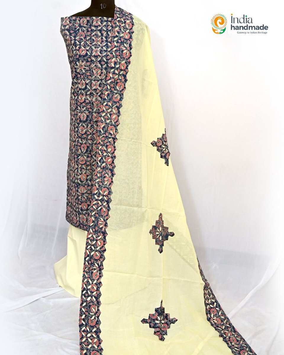 Indiahandmade_'s tweet image. 📢 Are you aware that Ajrakh block printing from Kutch, Gujarat, earned a GI Tag in 2023? 🏆

🛒 Celebrate the craft. Buy Ajrakh print textiles at Indiahandmade.com.

#gitag #ajrakhprint #blockprints #printsofindia #craftsofindia #madeinindia #vocal4handmade #vocal4local