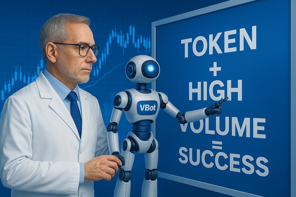 VBot_VolBooster's tweet photo. 💫 Success starts with volume and VBot delivers it. By generating consistent, high transaction activity , it helps tokens achieve visibility, liquidity, and long term success.🚀 Use VBot🦾                                                                         #VBot #Crypto #Solana #VolumeBoost #CryptoToolS https://t.co/MLl3W62Vqm