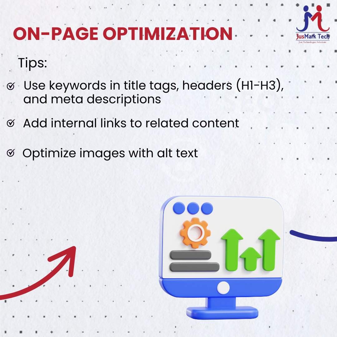 jusmarktech's tweet image. If your website isn’t ranking on Google, you're missing out on serious business!
Here are 5 simple but powerful SEO practices that can help you climb the rankings:
🔍 Keyword Research
🛠️ On-Page Optimization
📱 Mobile Optimization
🔗 Backlink Building
📊 Monitor with Analytics