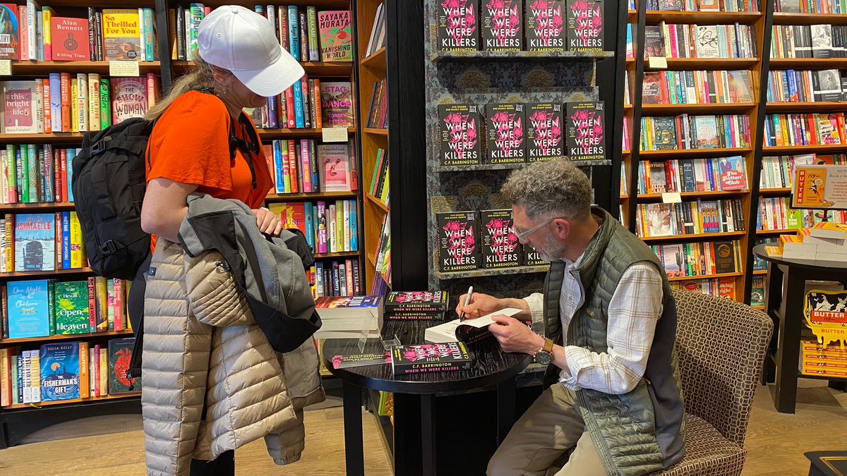 C F Barrington (@barrington_cf) on Twitter photo Book Signings Day 2: WHAT a great trip to <a href="/WaterstonesStA/">WaterstonesStAndrews</a>. Window displays, wonderful staff, customers to chat with, and 100 books to sign!
<a href="/HoZ_Books/">Head of Zeus</a> <a href="/Waterstones/">Waterstones</a> <a href="/UA_Books/">United Agents Books</a> #readers #fiction #thrillerbooks #reading #bookish #crimebooks Book Signings Day 2: WHAT a great trip to <a href="/WaterstonesStA/">WaterstonesStAndrews</a>. Window displays, wonderful staff, customers to chat with, and 100 books to sign!
<a href="/HoZ_Books/">Head of Zeus</a> <a href="/Waterstones/">Waterstones</a> <a href="/UA_Books/">United Agents Books</a> #readers #fiction #thrillerbooks #reading #bookish #crimebooks