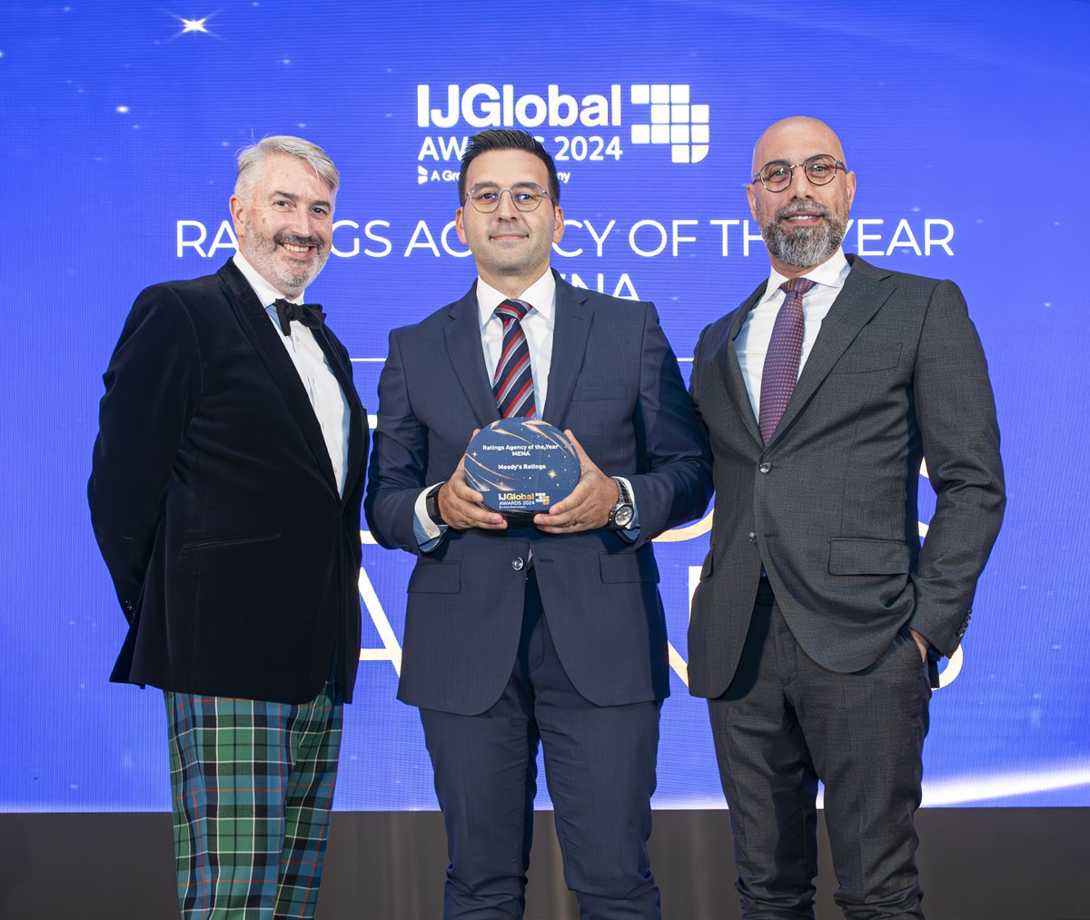 Moody’s Ratings is thrilled to be named MENA Ratings Agency of the Year in the IJGlobal Awards 2024. We are proud to be recognized as the best-in-class organization across the international infrastructure and energy sectors in this area. See more on Moody’s awards: