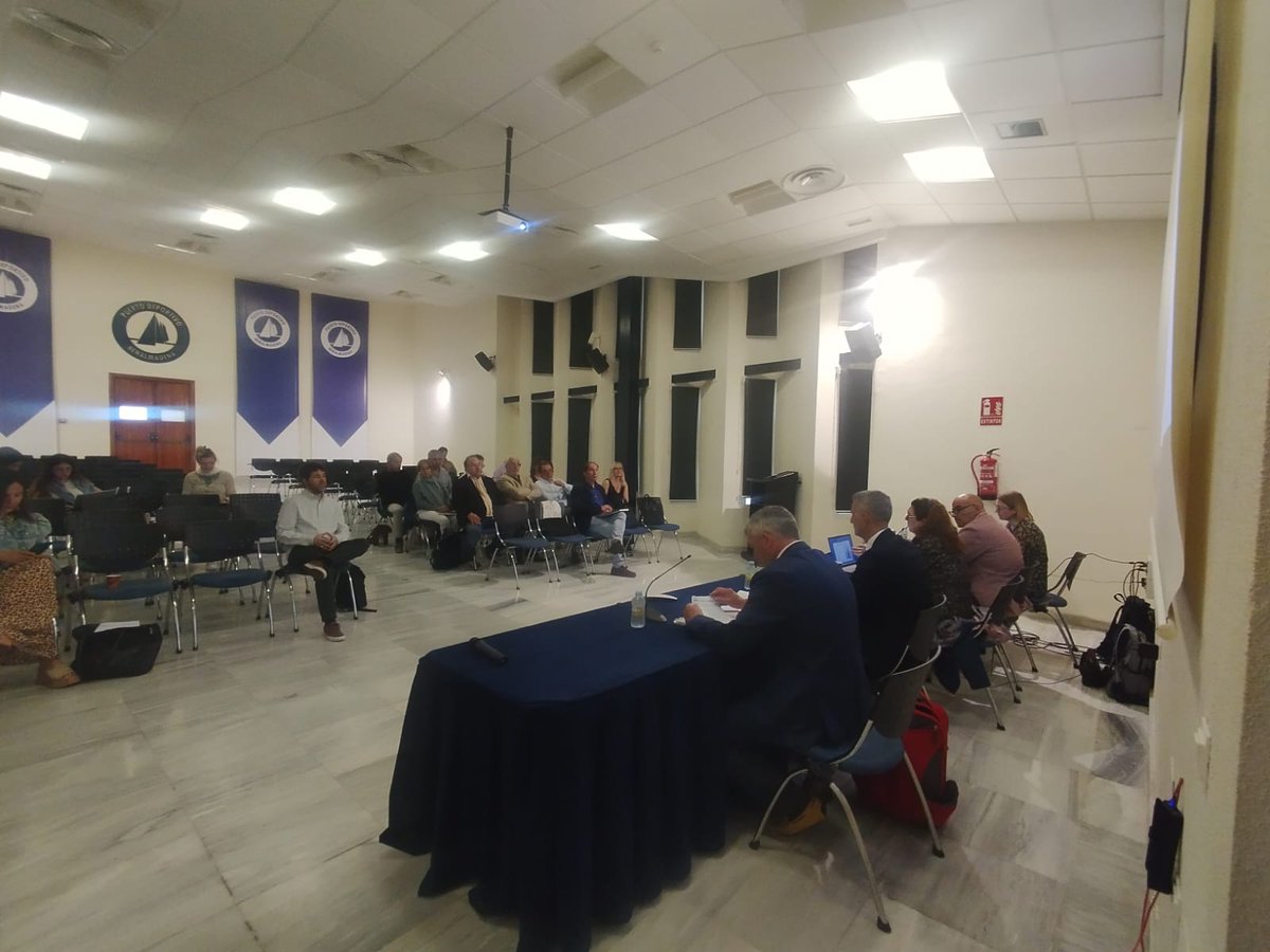 ClusterMMA's tweet photo. 📍 ¡Comienza el segundo día del final del proyecto #Redccf en el #PuertodeBenalmádena!

Seguimos avanzando hacia un turismo náutico más sostenible, innovador y conectado con nuestros territorios.

🌊 ¡Arrancamos la jornada con energía!
#EconomiaAzul #TurismoAzul #Benalmádena https://t.co/fduseOobbq