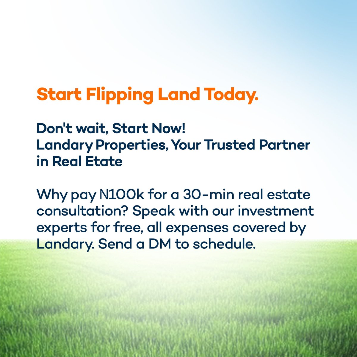 LandaryProperty's tweet photo. You buy land when it’s cheap… Sell when the demand is high👌
This is where you cash out big. 
DM us now 07069566773 to book a FREE consultation with our top sales team. Visit us: Suite 421/422, Rock of Ages Mall, Jabi, Abuja.
www.landaryproperties #InvestSmart #LandaryProperties https://t.co/r049XZqQCo