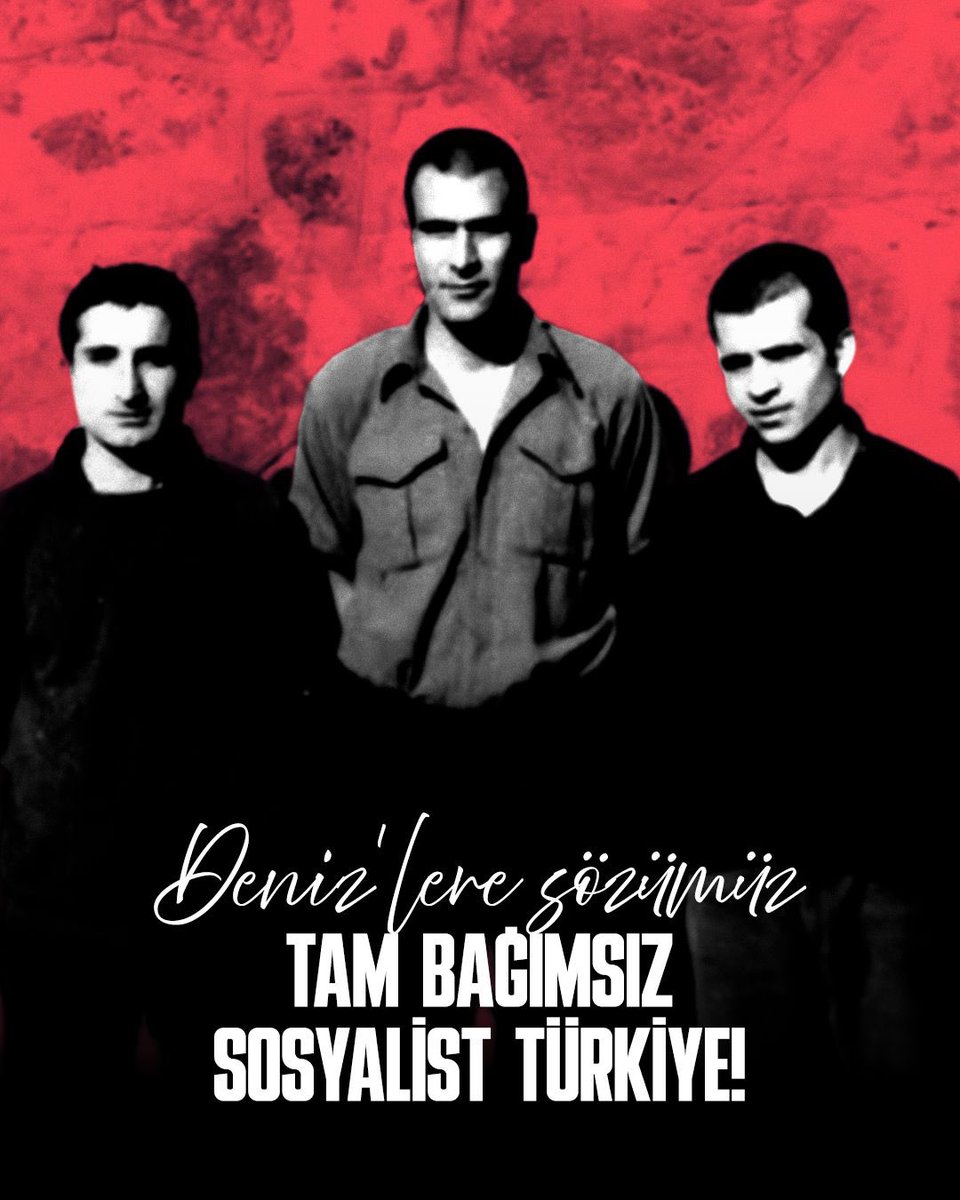 yaşasın tam bağımsız türkiye 

yaşasın marksizm-leninizm'in yüce ideolojisi  

yaşasın türk ve kürt halklarının bağımsızlık mücadelesi  

kahrolsun emperyalizm  yaşasın işçiler, köylüler