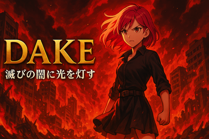 4ssy_official's tweet image. サムネの問題でクリック率が低いと思われますので変更しました。
DAKE/だけ　SEIKA METAL
youtu.be/fDH1cvI8FBU

#DAKE #SEIKAMETAL #オリジナル曲 #アニソン風 #メタルソング  
#Vocaloid風 #バトルアニメ風 #アニメーションMV  
#オリジナルアニメ #新曲公開 #AnimeMusic #MetalMusic