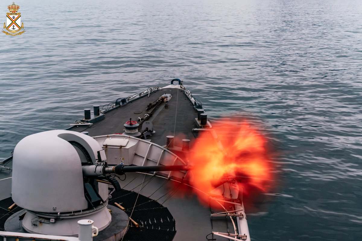 Commandant F931 Louise-Marie (@comdf931loma) on Twitter photo Gun goes bang!
#FS25 #BelgianNavy Gun goes bang!
#FS25 #BelgianNavy
