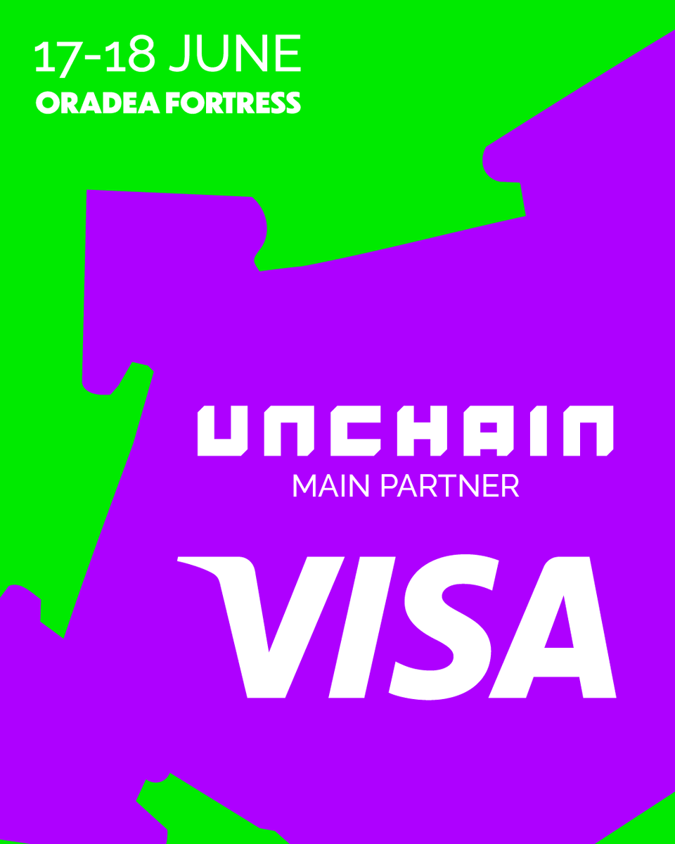 🌟 VISA continues as Main Sponsor of UNCHAIN 2025, driving fintech and innovation forward in CEE. See you June 17–18 in Oradea! #UNCHAIN2025 #VISA #Fintech #Innovation #CEE #Finance